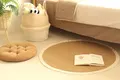 Custom Cotton Woven Rug - - BasketGem-1 2