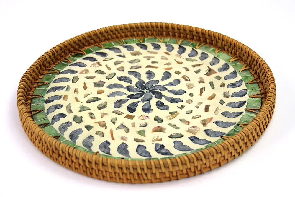 Rattan Tray Small by BasketGem 6