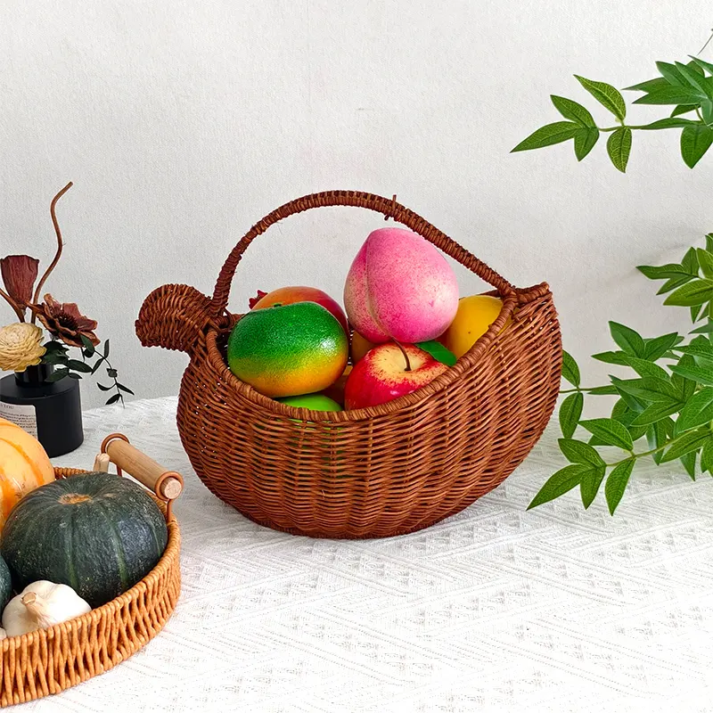 Custom Rattan Baskets - - BasketGem-2 5