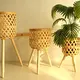 Wood Weave Basket - - BasketGem 2