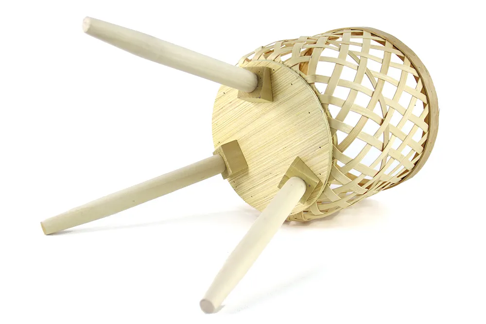 Wood Weave Basket - - BasketGem 7
