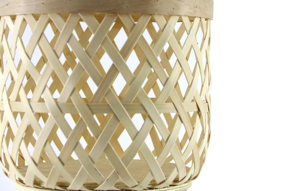 Wood Weave Basket - - BasketGem 6