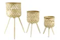 Wood Weave Basket - - BasketGem 5