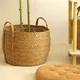 Straw Plant Pot by BasketGem 5