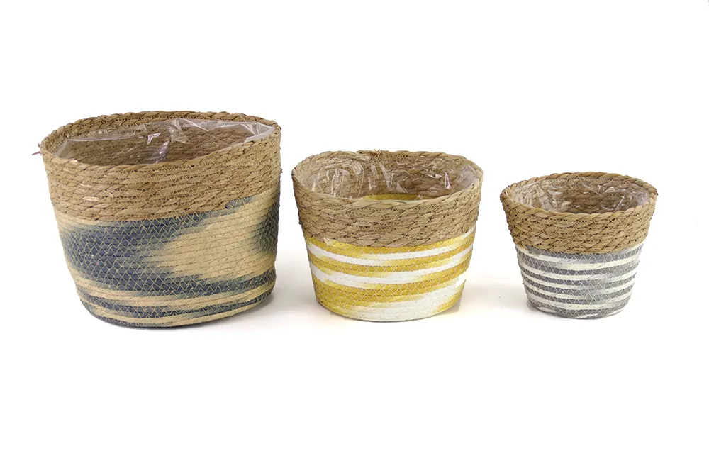 Straw Plant Pot Supplier by BasketGem-1 8