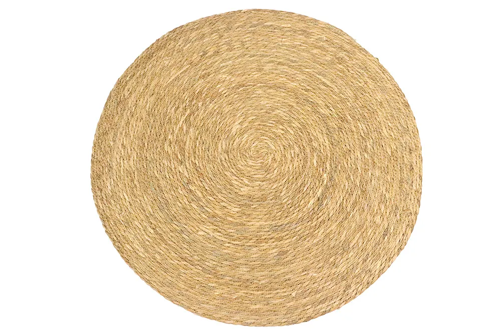 Custom Straw Rug - - BasketGem 5