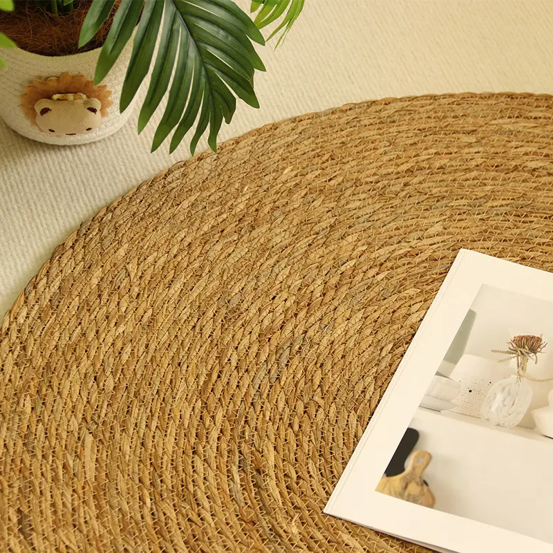 Custom Straw Rug - - BasketGem 2