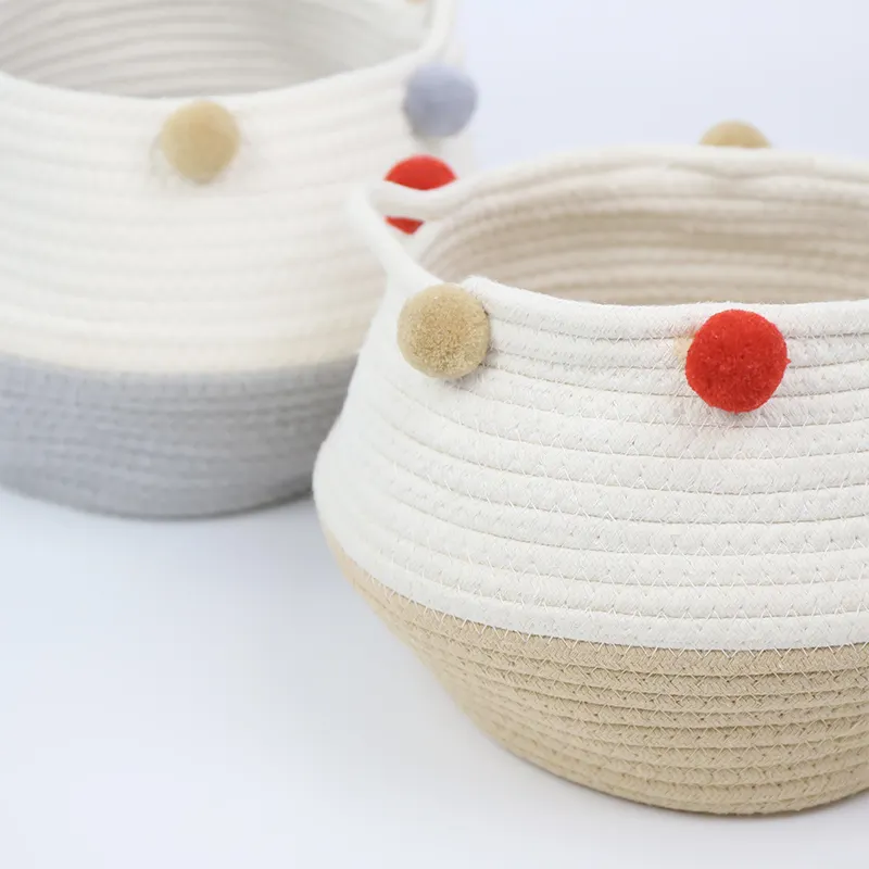 Woven Storage Basket Wholesale - BasketGem-1 3