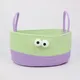 Cotton Rope Basket  Matching Color Design  Double Handle Design    Cartoon Shape Decoration-1 6