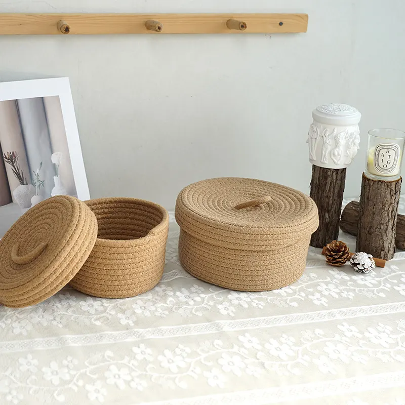 Cotton Weaving Products Wholesale - BasketGem-1 7