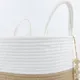 Cotton Rope Laundry Basket - - BasketGem-1 5