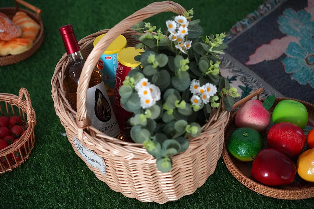Willow Flower Basket Manufacturer by BasketGem-1 8