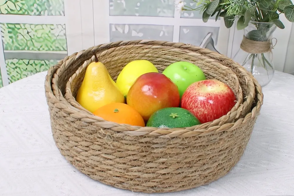 Straw Storage Baskets Supplier - - BasketGem 2
