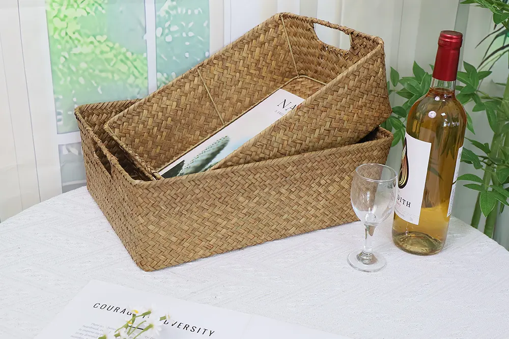 Straw Storage Baskets Manufacturer - - BasketGem 2