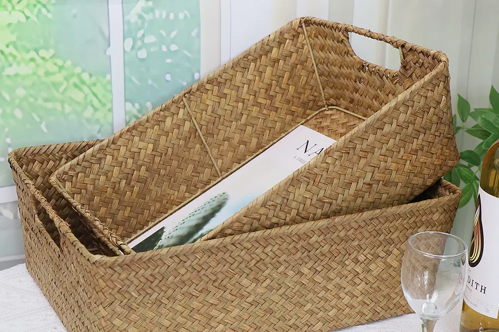 Straw Storage Baskets Manufacturer - - BasketGem 3