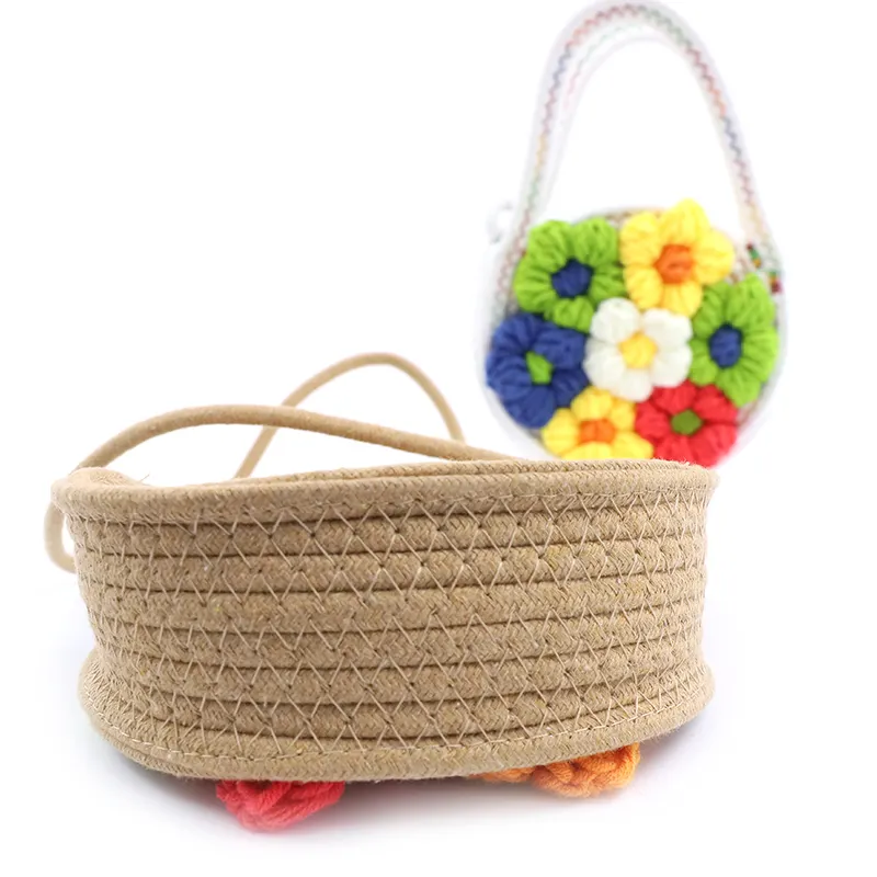 Wholesale Cotton Crochet Bag by BasketGem-2 9