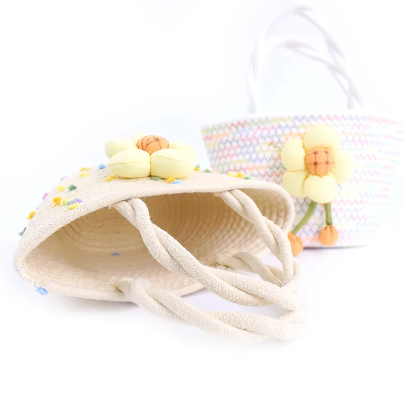 Wholesale Cotton Crochet Bag by BasketGem-3 8