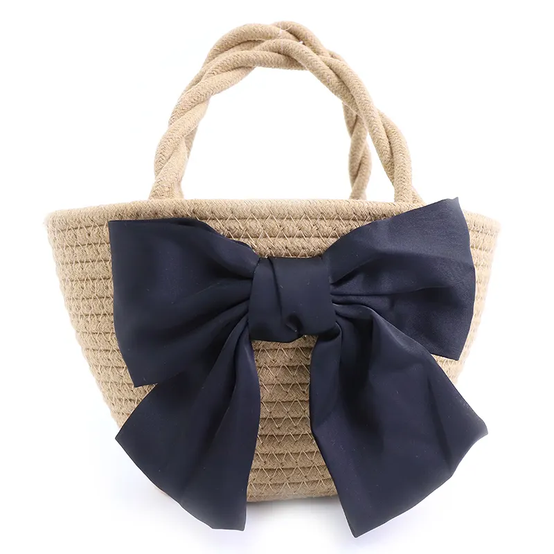 Cotton Crochet Bag by BasketGem-1 9