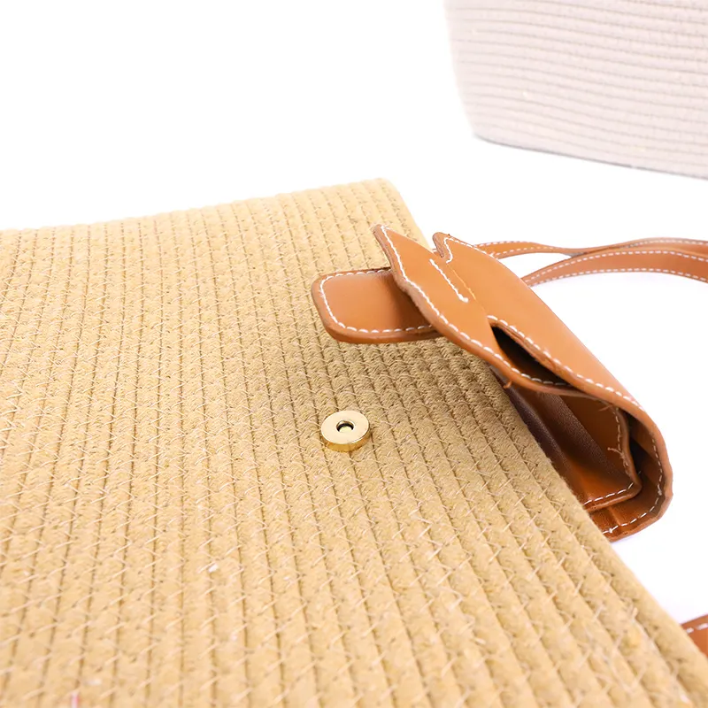 Crochet Cotton Tote Bag by BasketGem-5 11