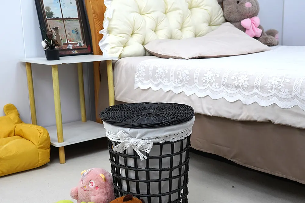 Custom Willow Laundry Basket Products Wholesale - BasketGem 5