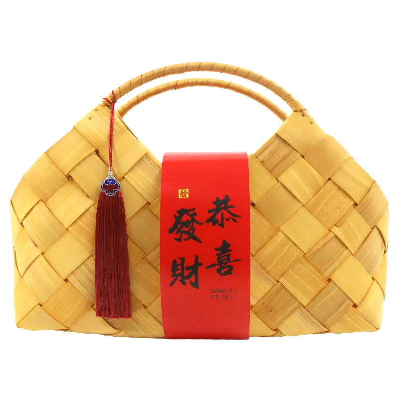 Wicker Basket with Wood Handles Products Wholesale - BasketGem 8