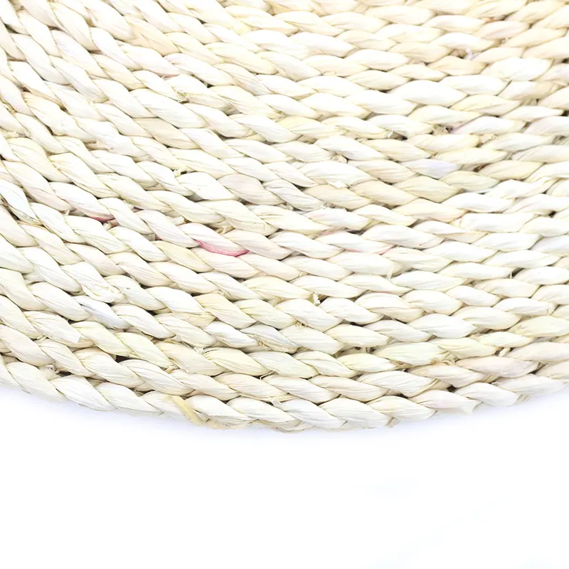 Large Straw Rug by BasketGem 8