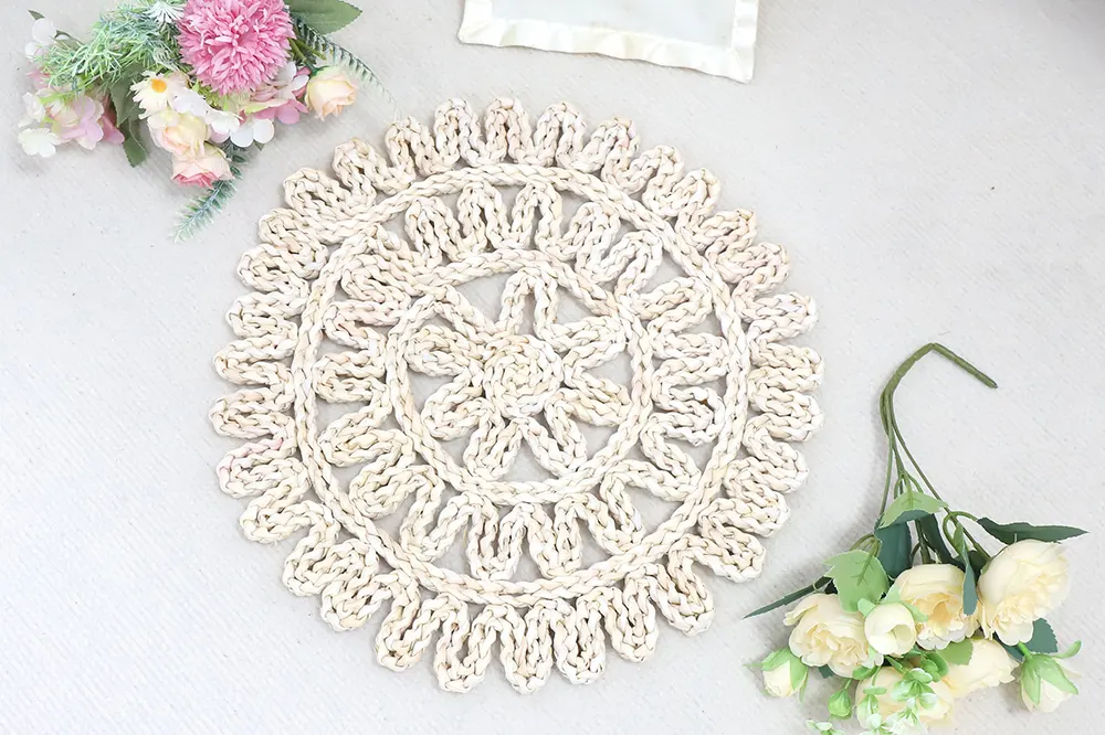 Large Straw Rug Products Wholesale - BasketGem 3