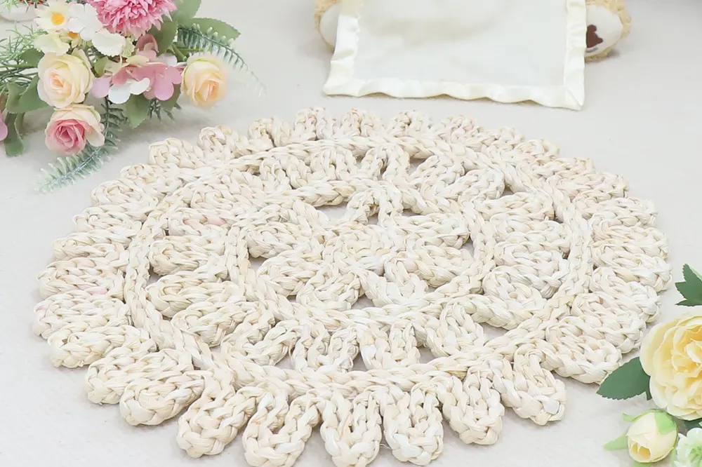 Large Straw Rug Products Wholesale - BasketGem 4
