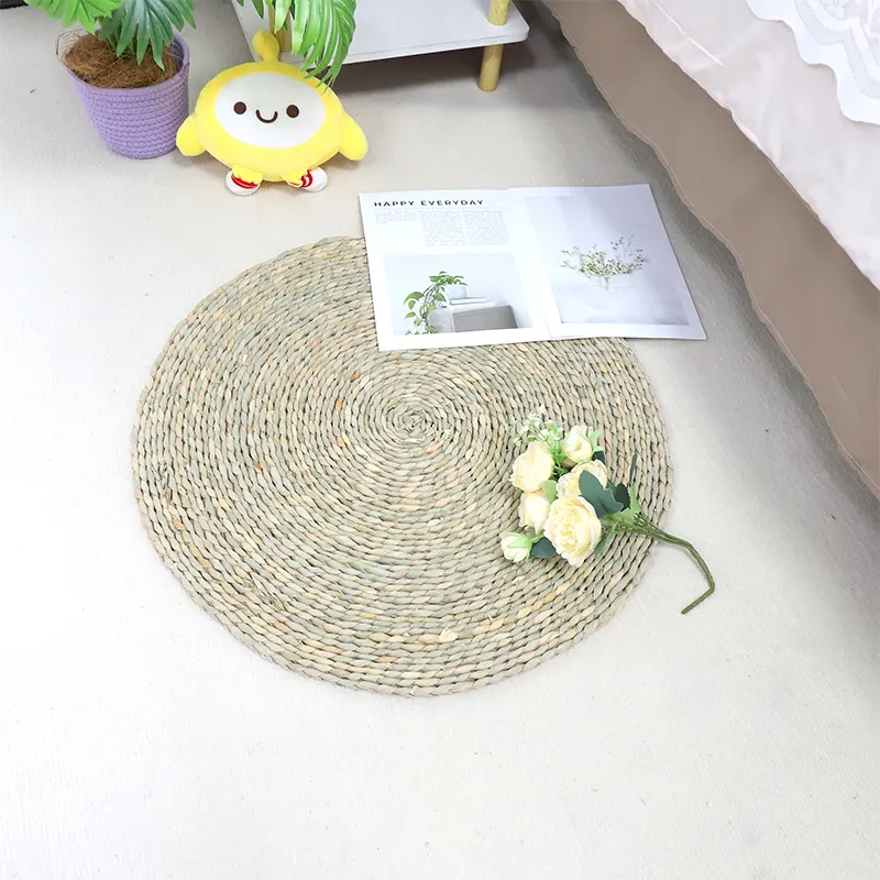 Custom Straw Rug by BasketGem 2