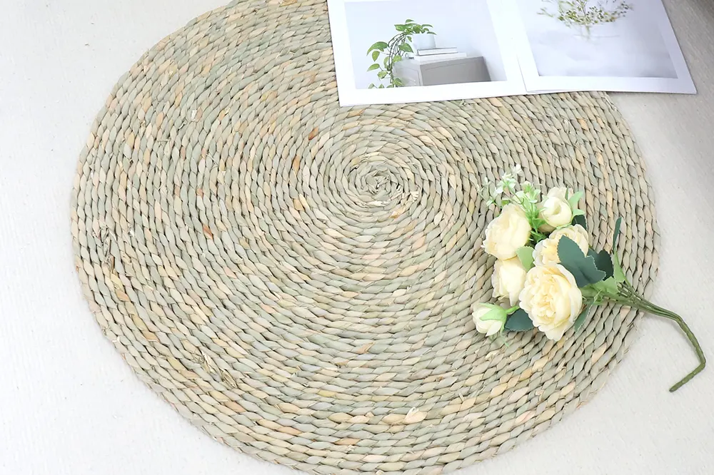Custom Straw Rug by BasketGem 5