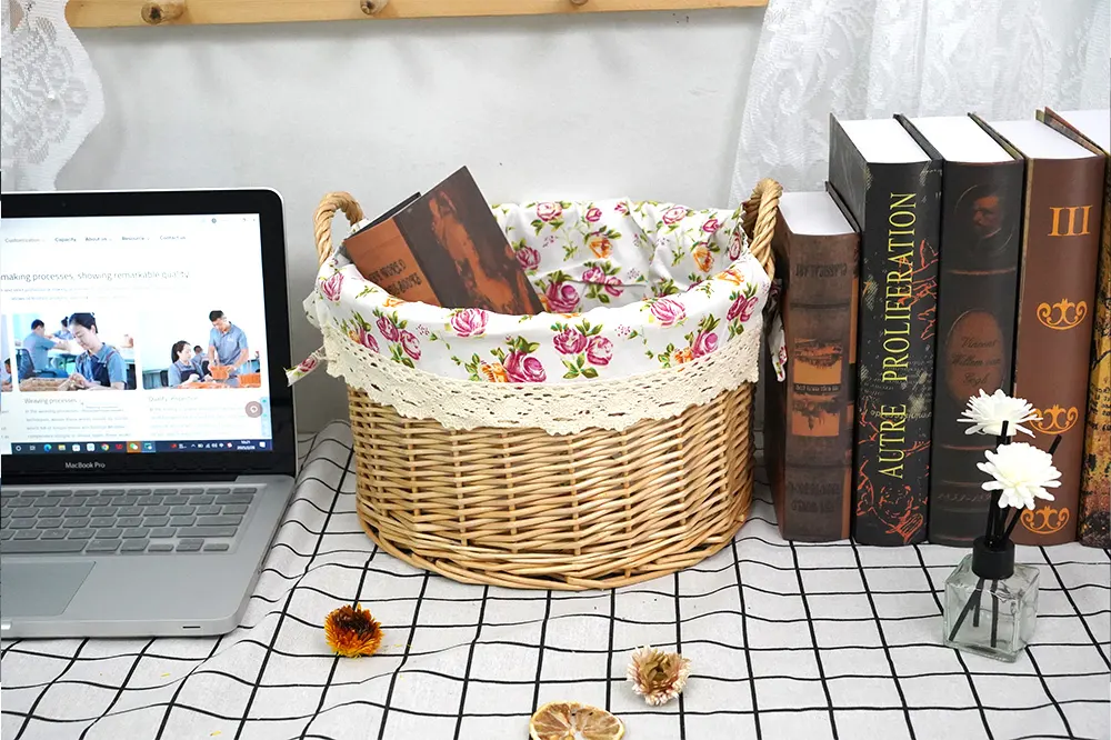 Wholesale Willow Laundry Basket Willow Wholesale - BasketGem 4