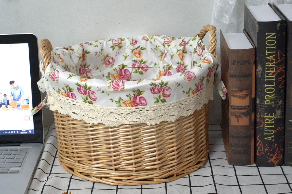 Wholesale Willow Laundry Basket Willow Wholesale - BasketGem 3