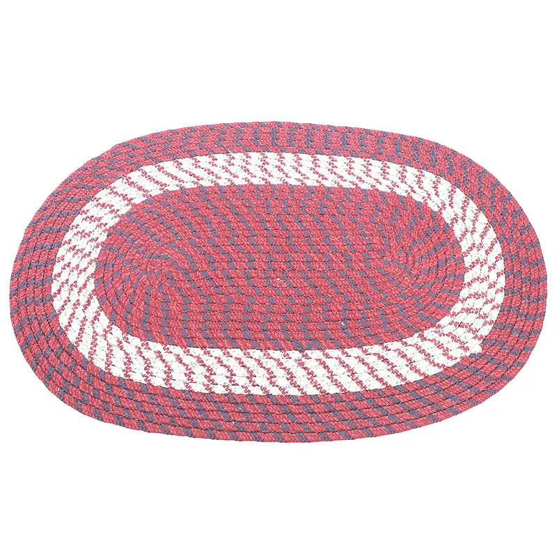 Cotton Handwoven Rug Cotton Rope Rug Wholesale - BasketGem 8