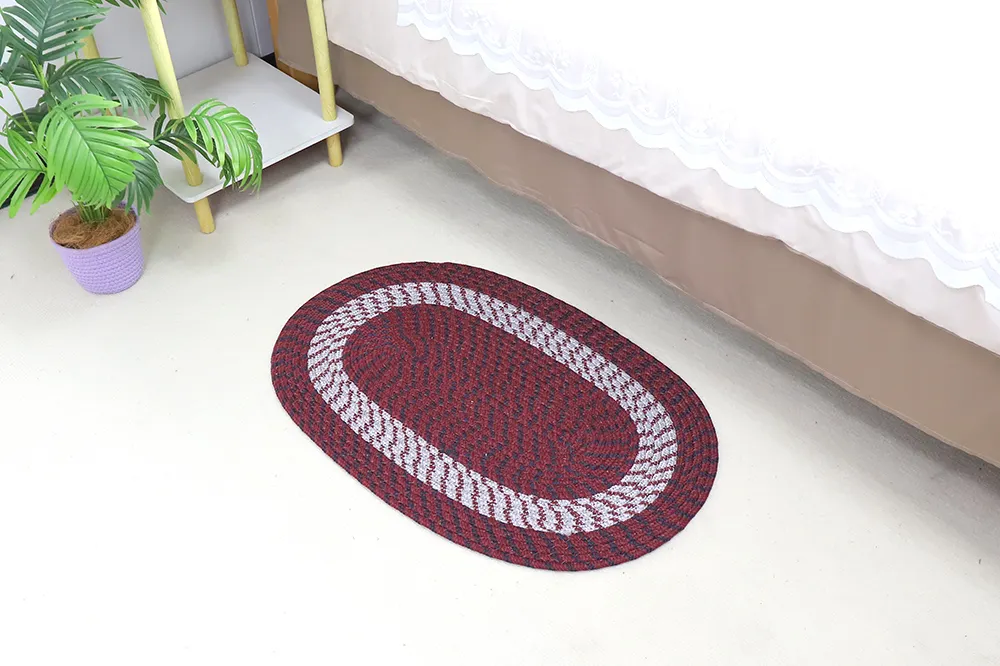 Cotton Handwoven Rug Cotton Rope Rug Wholesale - BasketGem 3