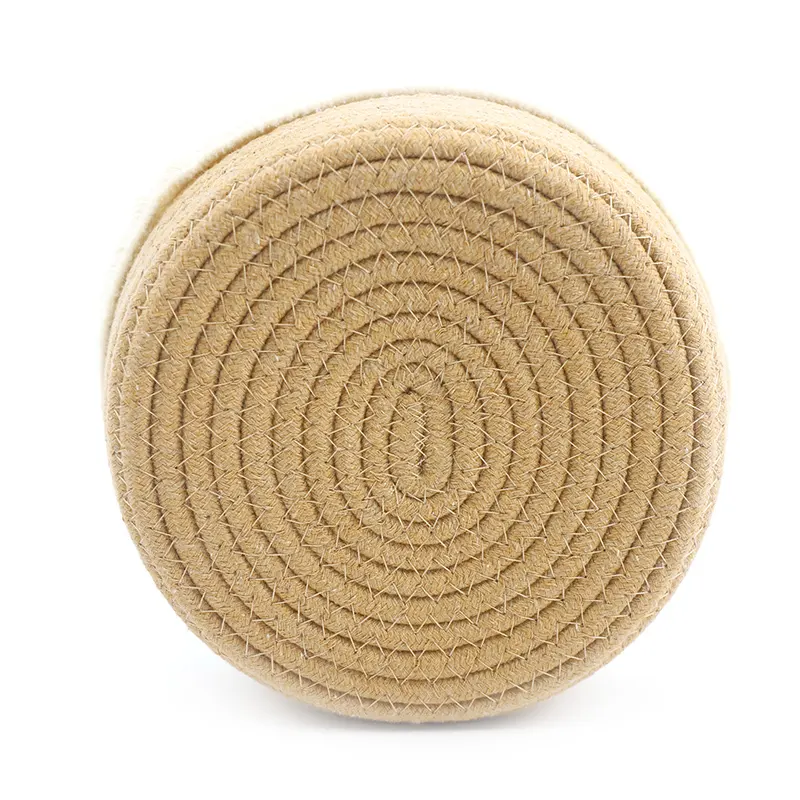 Woven Storage Basket Manufacturer Cotton Weaving Wholesale - BasketGem 12