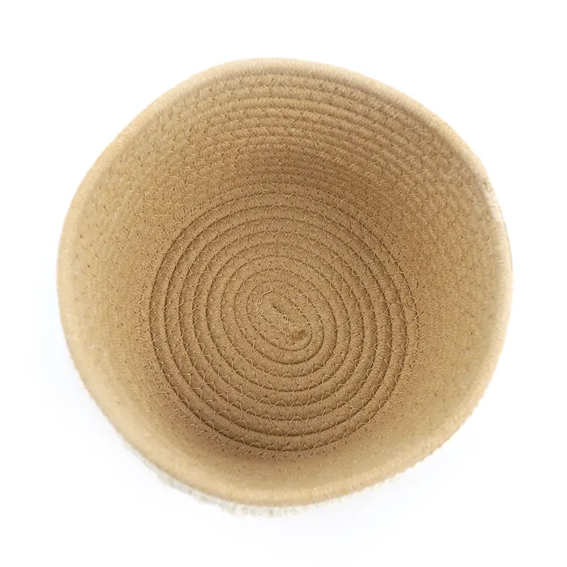 Woven Storage Basket Manufacturer Cotton Weaving Wholesale - BasketGem 11