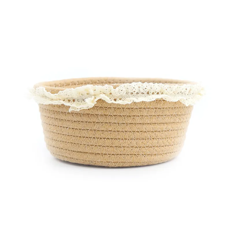 Woven Storage Basket Supplier Cotton Weaving Wholesale - BasketGem 9