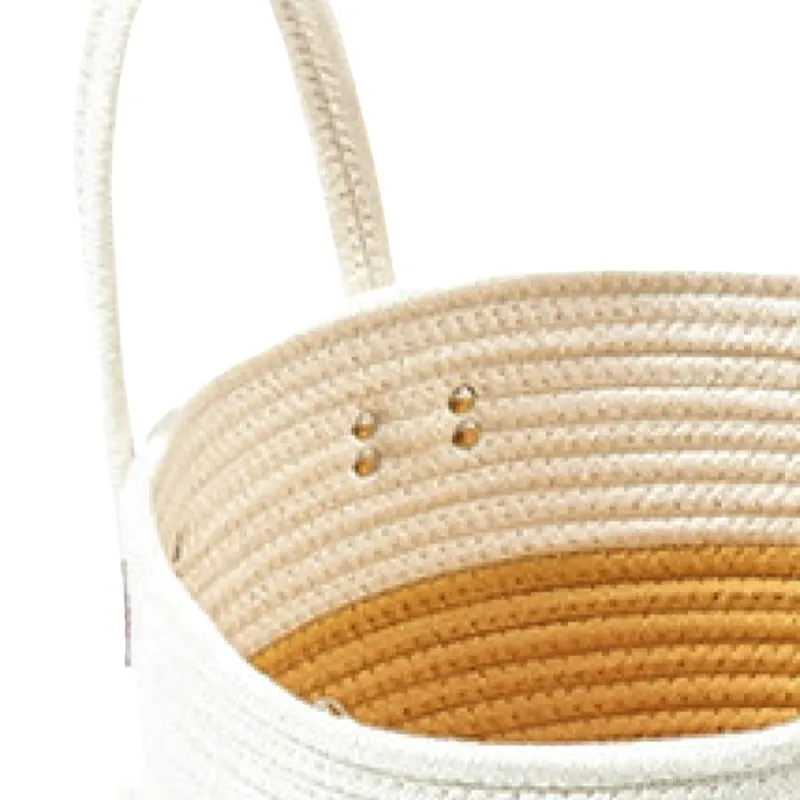 Cotton Rope Laundry Basket by BasketGem-2 7