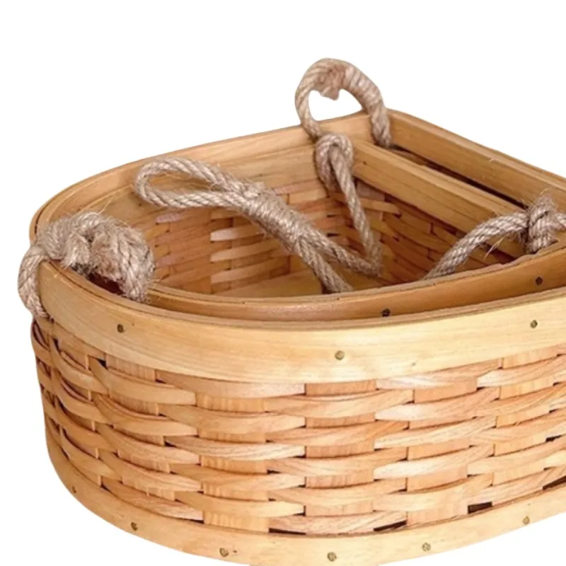 Wooden Wall Hanging Baskets by BasketGem-1 7