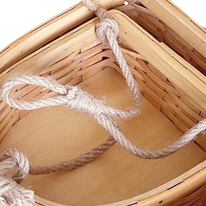 Wooden Wall Hanging Baskets by BasketGem-1 8