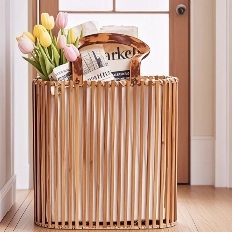 Custom Woven Wood Baskets by BasketGem 3