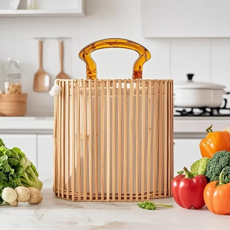 Custom Woven Wood Baskets by BasketGem 2