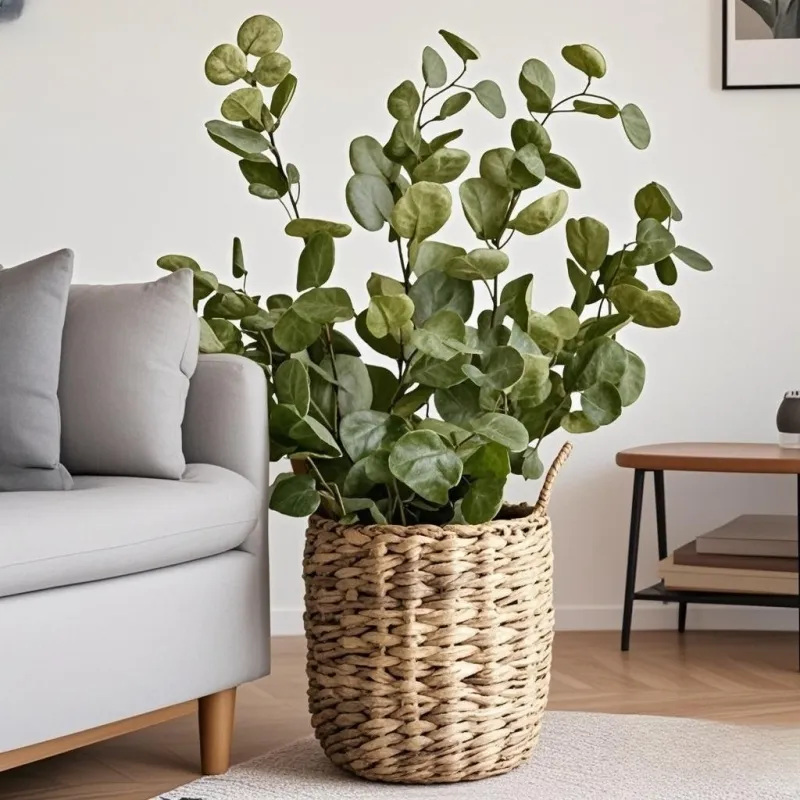 Straw Flower Pot Products Wholesale - BasketGem 2