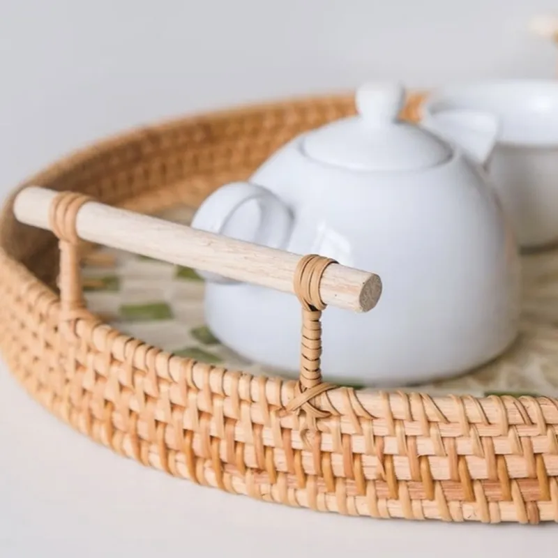 Large Rattan Tray Rattan Tray Wholesale - BasketGem 3