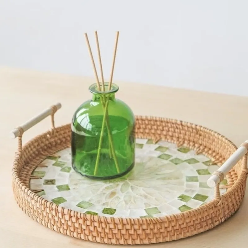 Large Rattan Tray Rattan Tray Wholesale - BasketGem 2