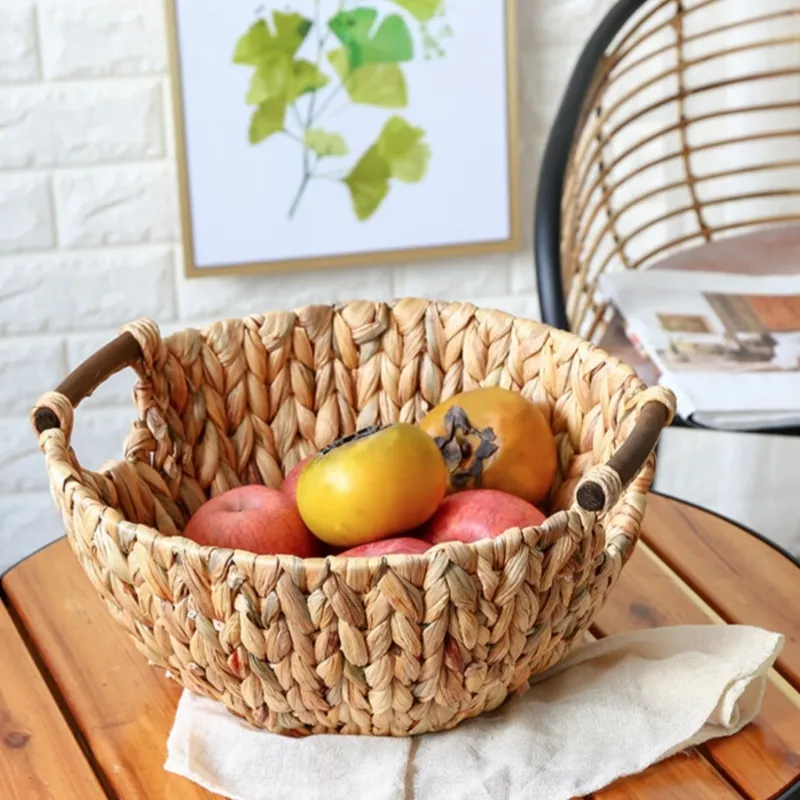 Straw Fruit Basket Manufacturer Straw Weaving Wholesale - BasketGem 3