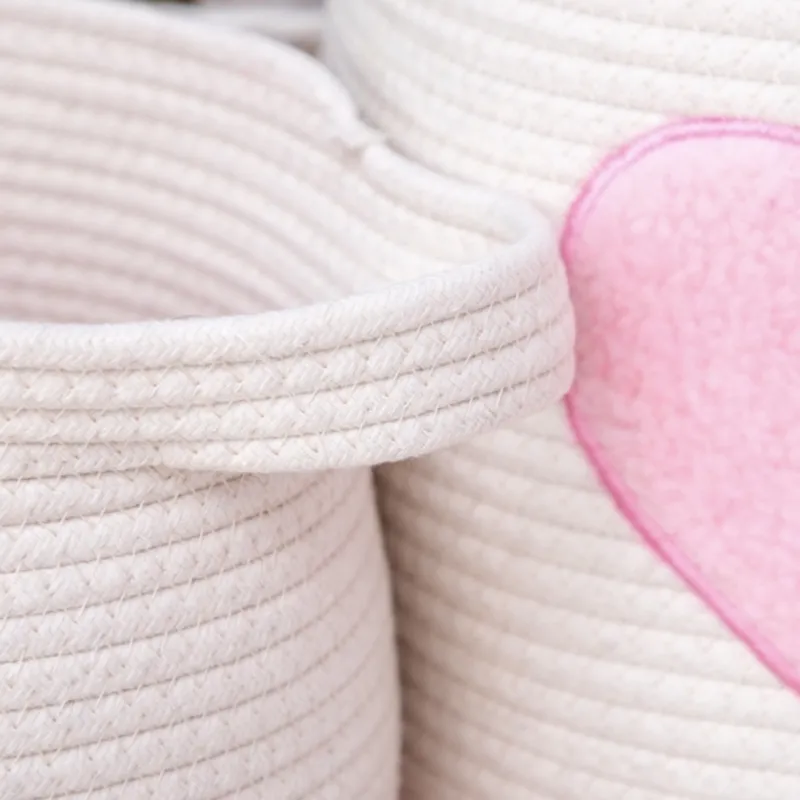 Cotton Rope Laundry Basket Supplier Products Wholesale - BasketGem 5