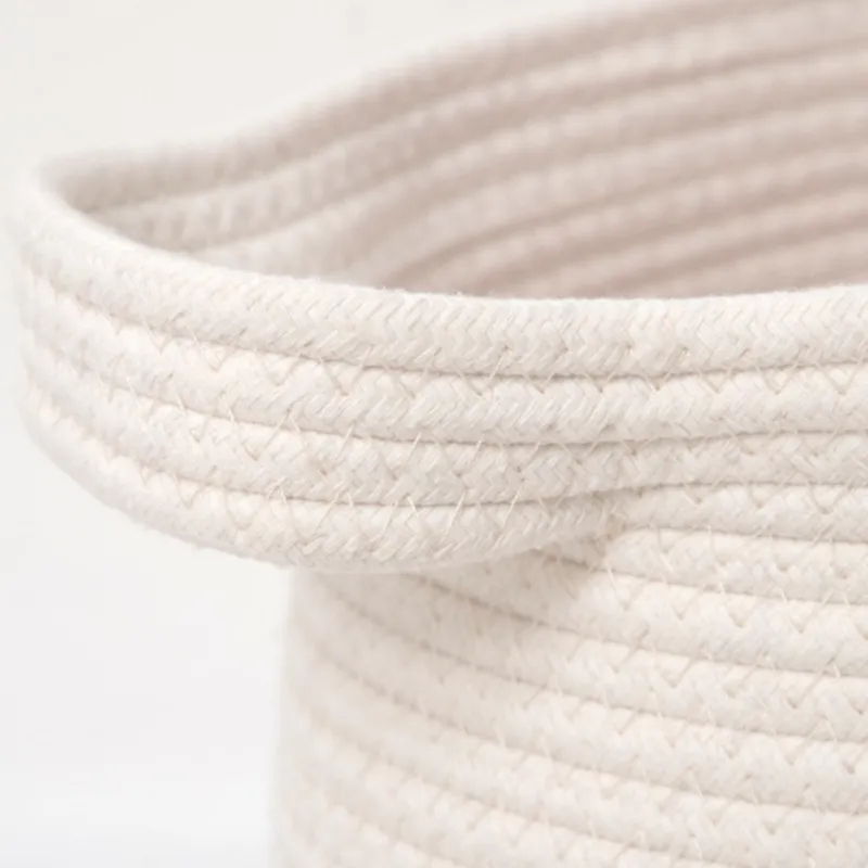 Cotton Rope Laundry Basket Supplier Products Wholesale - BasketGem 6