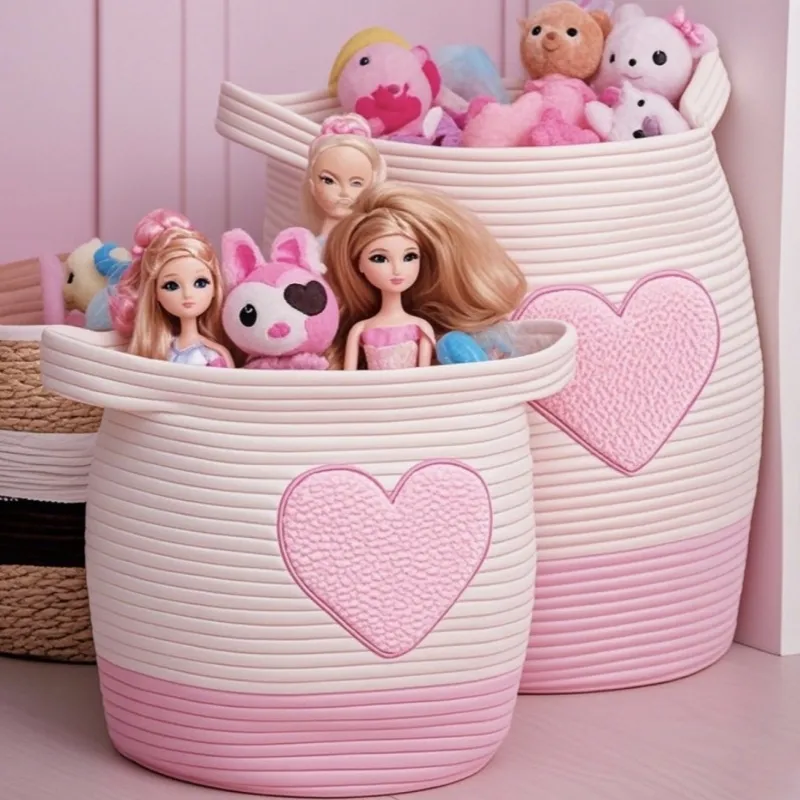 Cotton Rope Laundry Basket Supplier Products Wholesale - BasketGem 3