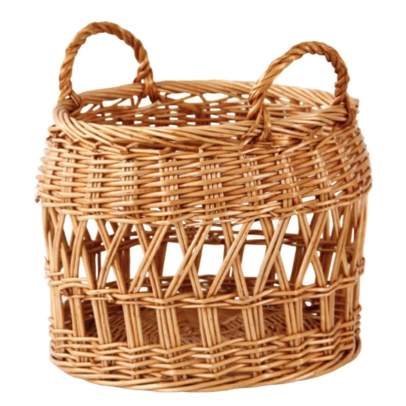 Custom Willow Flower Basket Willow Picnic Basket Wholesale - BasketGem 4